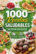 1000 recetas sin azúcar y sin gluten!